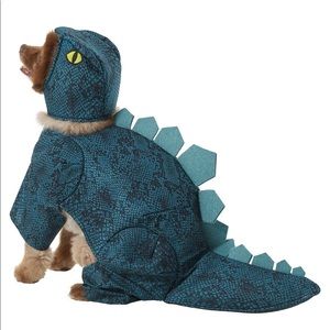 NWT Stegosaurus Dinosaur Dog Costume - Large